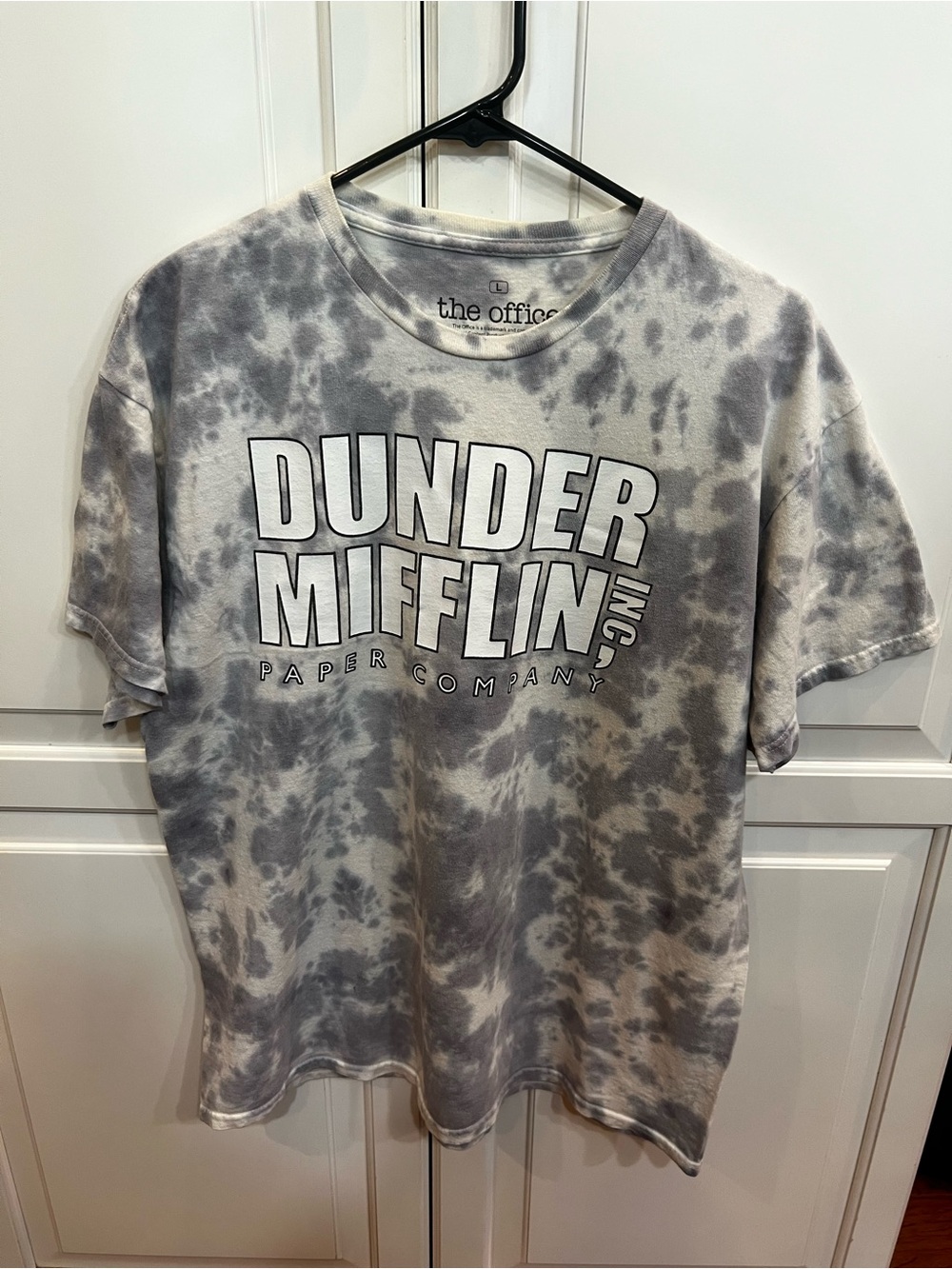 The Office Dunder Mifflin Paper Company Tie Dye T-shirt